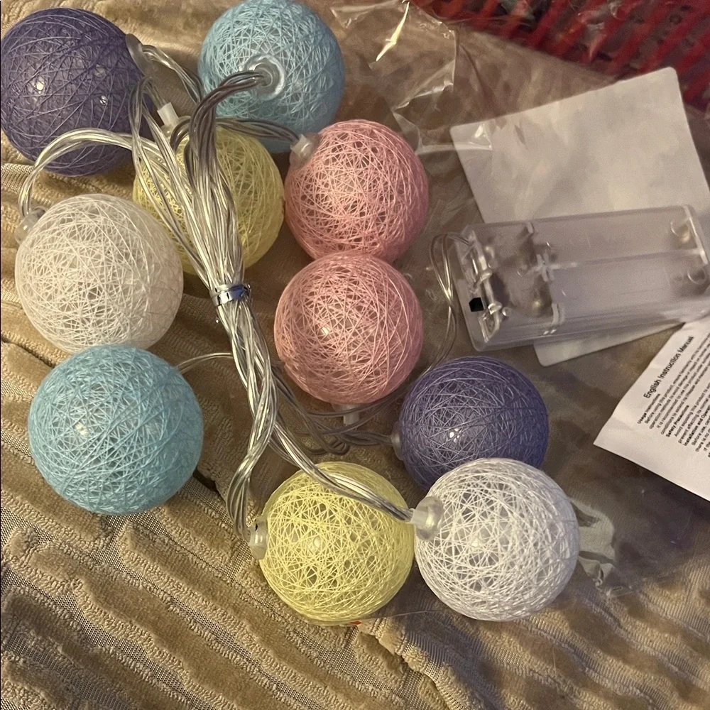 Colorful String Lights for Home Parties #78